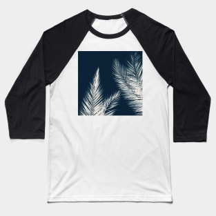 Palm Cyanotype #2 Baseball T-Shirt